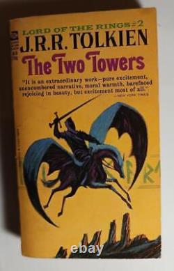 Lord Of The Rings Trilogy Unauthorized Set 1965 Ace #a 4-6 Pb J R R Tolkien Vg