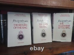 Lord Rings Tolkien Revised Edition 1965 Set & Maps & 1st american Silmarillion