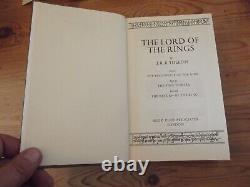 Lord of The Ring JRR Tolkien HB Book Club Associates BCA 1971 First Print