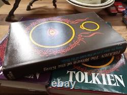 Lord of The Rings Trilogy Hardcover Tolkien Revised 2nd Edition 1974 Allen Unwin