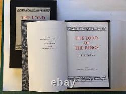 Lord of the Rings 1974 Indian Rice Paper hardback boxed