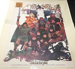 Lord of the Rings 1978, Bakshi animation, Tolkien Enterprises Fellowship Posters