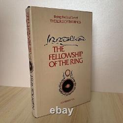 Lord of the Rings 1978 Tolkien 2nd American Edition dust jackets slip case Maps