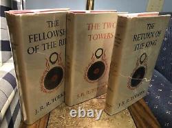 Lord of the Rings, JRR Tolkien 1st Ed. (5,5,3) Allen and Unwin