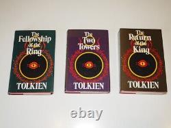 Lord of the Rings. J. R. R. Tolkien Three Volume Set. Revised Second Edition 1973