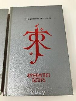 Lord of the Rings Silver Anniversary Edition Trilogy Box Set J R R Tolkien 1981