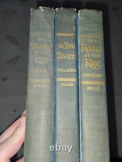 Lord of the rings 12th 9th 9th Fellowship ring two towers rotk Tolkien 1962