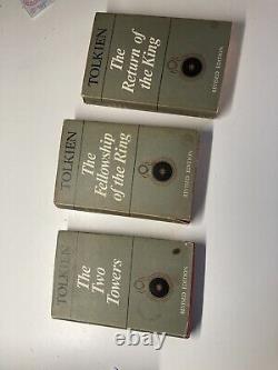 Lord of the rings second edition set of 3 books from 1966 J. R. R. Tolkien
