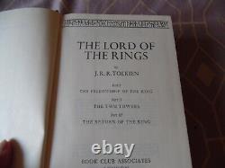 RARE 1971 The Lord of The Rings Trilogy Hardback Edition book. JRR Tolkien