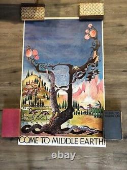 Rare Vintage Come To Middle Earth Tolkien Barbara Remington Lord Of The Rings