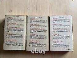 Second edition VGC The Lord of the rings 3 book set with original dust covers