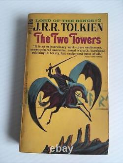Set of J R R Tolkien Lord of the Rings Trilogy RARE paperback printing by ACE