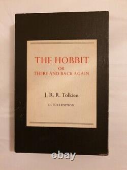 THE HOBBIT, Deluxe Edition J R R Tolkien 2nd Impression 1979 Allen & Unwin, N/F