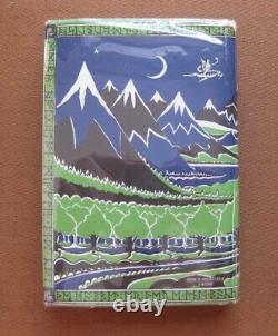THE HOBBIT J. R. R. Tolkien -1966 1st/35th Houghton HCDJ Lord of the Rings $6.95