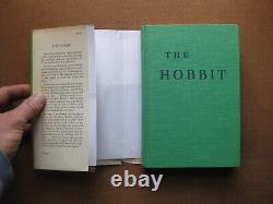 THE HOBBIT J. R. R. Tolkien -1966 1st/37th Houghton HCDJ Lord of the Rings $6.95