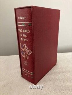 THE LORD OF RINGS Tolkien Houghton Mifflin 1966, slipcase first printing
