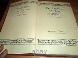 @@@ THE LORD OF THE RINGS 2nd EDITION 2nd IMPRESSION 1967 J R R TOLKIEN VGC @@@