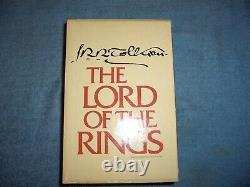 THE LORD OF THE RINGS by J. R. R. Tolkien/2nd Ed/HCDJ/Literature/Adventure