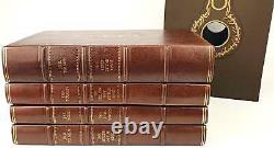 TOLKIEN THE LORD OF THE RINGS Trilogy in exclusive leather binding