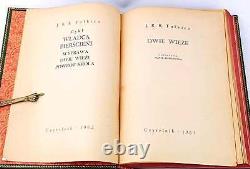 TOLKIEN WLADCA PIERSCIENI / THE LORD OF THE RINGS 1st edition from 1961-3. Ski