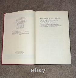 The Fellowship of The Ring 1965 First edition 14th Impression J. R. R TOLKIEN LOTR