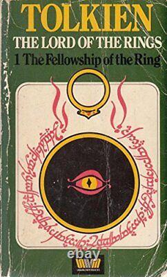 The Fellowship of the Ring (v. 1) Lord of the. By Tolkien, J. R. R. Paperback