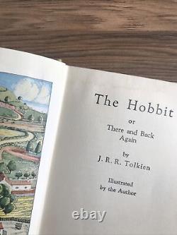 The Hobbit 1961 Twelfth Printing UK Lord of the Rings J. R. R. TOLKIEN