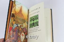 The Hobbit Easton Press J R R Tolkien Leather Deluxe Illustrated Lord of Rings