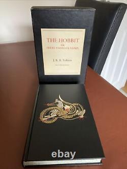 The Hobbit J R R Tolkien Deluxe Slipcase Ed 4th Impression Hardback 1986