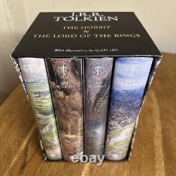 The Hobbit & The Lord of the Rings HB Set by J. R. R. Tolkien SIGNED by Alan Lee