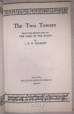 The Lord Of The Ring, J R R Tolkien, 3 Vol Complete Trilogy, Boxset, Hcdj, Vg