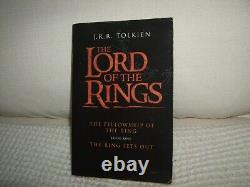 The Lord Of The Rings, Book One, The Ring Sets Out By J. R. R. Tolkien, C. 2001