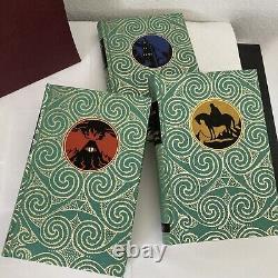 The Lord Of The Rings Box Set Folio Society J. R. R. Tolkien Trilogy Set
