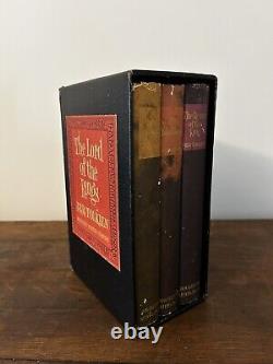 The Lord Of The Rings Box Set JRR Tolkien 2nd Edition 1965 12/11/11 Printing
