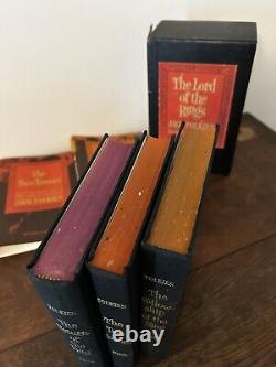 The Lord Of The Rings Box Set JRR Tolkien 2nd Edition 1965 12/11/11 Printing