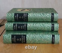 The Lord Of The Rings By JRR Tolkien Folio Three Volume Box Set 2004 SEE IMAGES