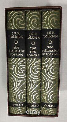 The Lord Of The Rings Folio Society J. R. R. Tolkien Trilogy Set 1997 1st