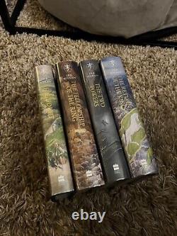 The Lord Of The Rings & Hobbit J. R. R Tolkien Signed Alan Lee Hardback Books