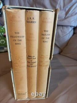 The Lord Of The Rings, J. R. R. Tolkein, 1959, First Editions, 8th 6th 5th