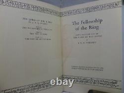 The Lord Of The Rings, J. R. R. Tolkien 1961 First Edition Set 10th, 8th, 7th Imps