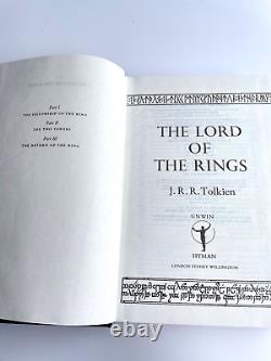 The Lord Of The Rings J. R. R. Tolkien Deluxe edition 1990 HB Allen & Unwin Indian