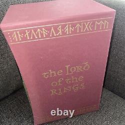 The Lord Of The Rings J R R Tolkien Folio Society 2002 Excellent Condition
