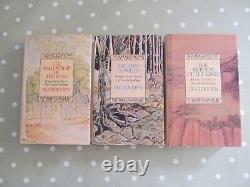 The Lord Of The Rings Jrr Tolkien Three Volume Set Guild / Bca Dated 1987 Hb Dj