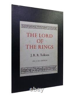 The Lord Of The Rings Trilogy By J. R. R. Tolkien 1982 Deluxe Edition