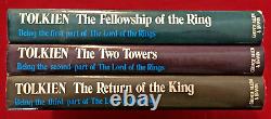 The Lord Of The Rings Trilogy (Fellowship, Towers & Return) Hardback, 1974