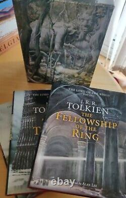The Lord of The Rings JRR Tolkien 2002 First Reset Edition Hard Back Set