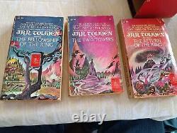 The Lord of the Rings, 1969, paperback boxset, Ballantine, Dolphin ed, Tolkien