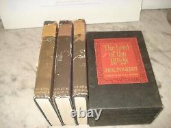 The Lord of the Rings J R R TOLKIEN. 3 Volume Set. 1965 HARBACKS. (US EDITIONS)