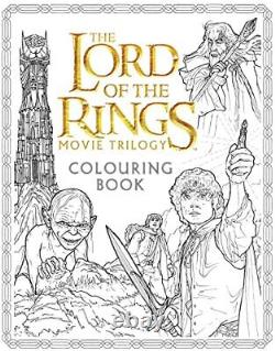 The Lord of the Rings Movie Trilogy Colouring Book by Tolkien, J. R. R. Book The