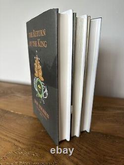 The Lord of the Rings Trilogy J. R. R. Tolkien 3 x UK hardback editions